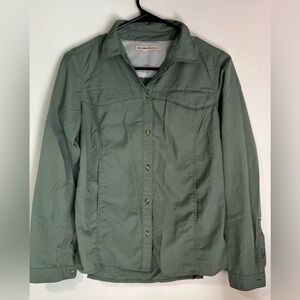 Exofficio Long Sleeved Green Travel Shirt
Woman's Small
